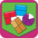 Fractions Match Game App Icon