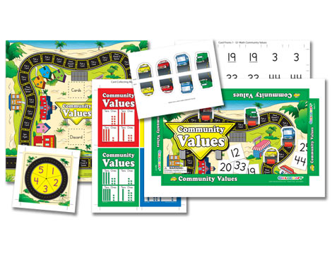 Childcraft Community Values board game